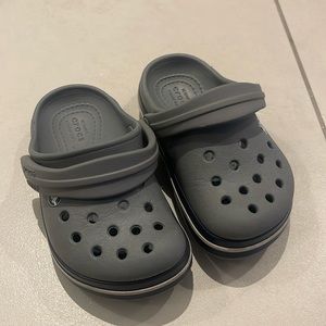 Gray Crocs for toddler
